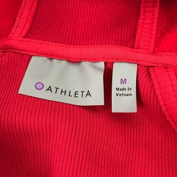 Athleta Strength Hoodie 2 Full Zip Sweater Jacket Women's Size M - Picture 5 of 6